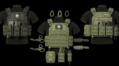 Plate carrier — Game Ready
