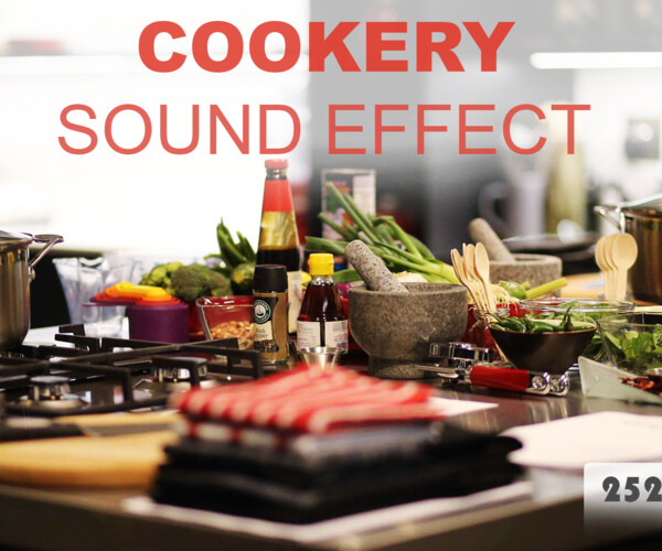 ArtStation Cookery Sound Effects Game Assets
