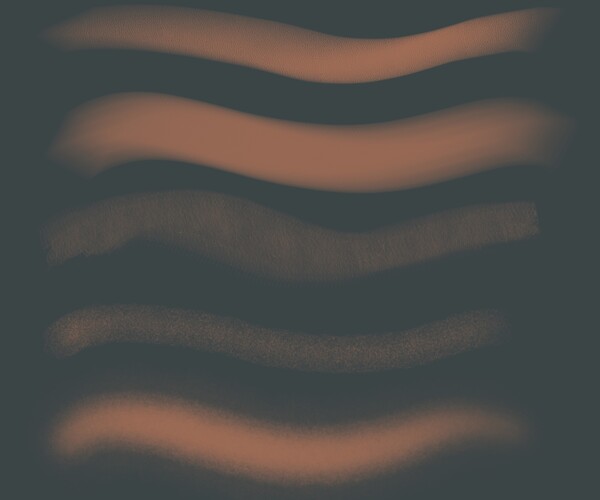 ArtStation Procreate Skin brush set Brushes