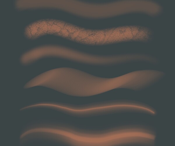 ArtStation Procreate Skin brush set Brushes