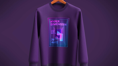 Sweatshirt-HYPER DIMENSION