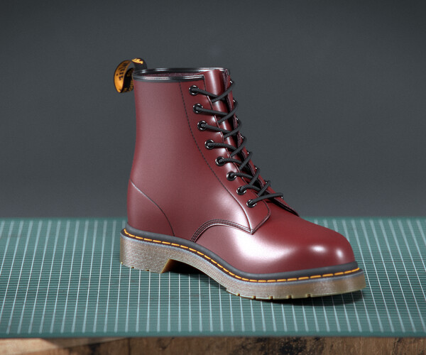 ArtStation - Dr Martens 1460 Air Wair | Game Assets