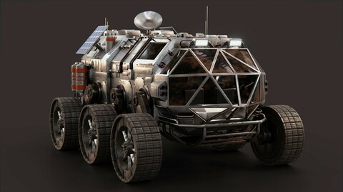 Mars Rover (Blender 3d Model)