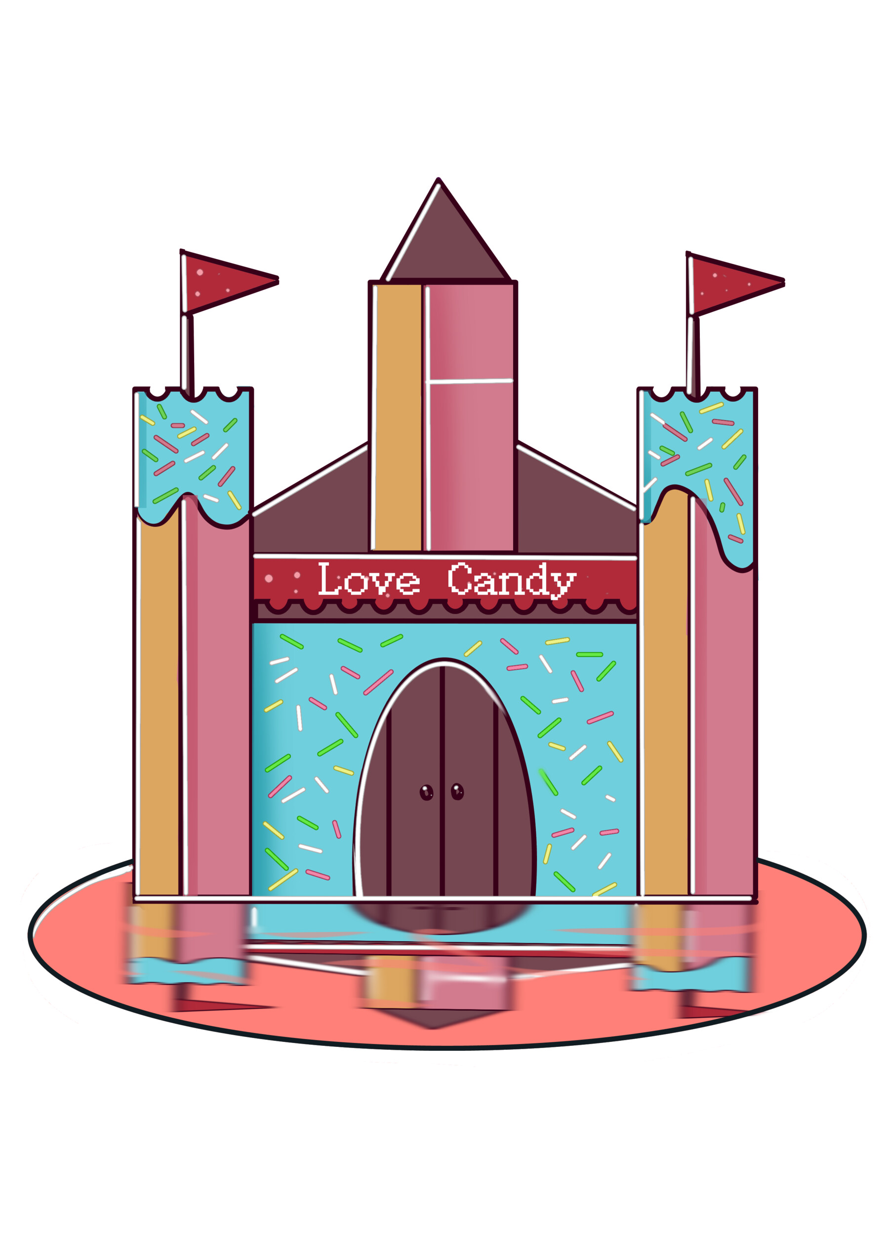 ArtStation Candy castle Artworks