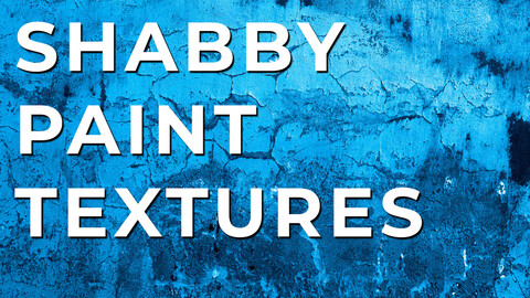 Shabby paint textures