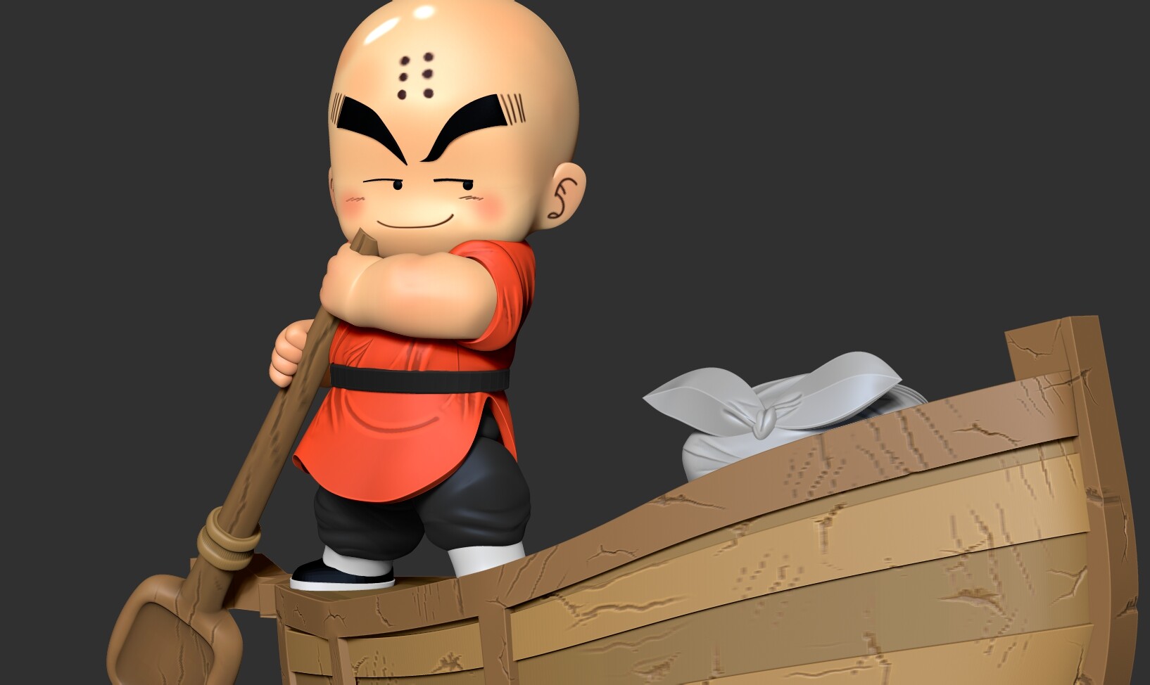 ArtStation Kid Krillin Resources