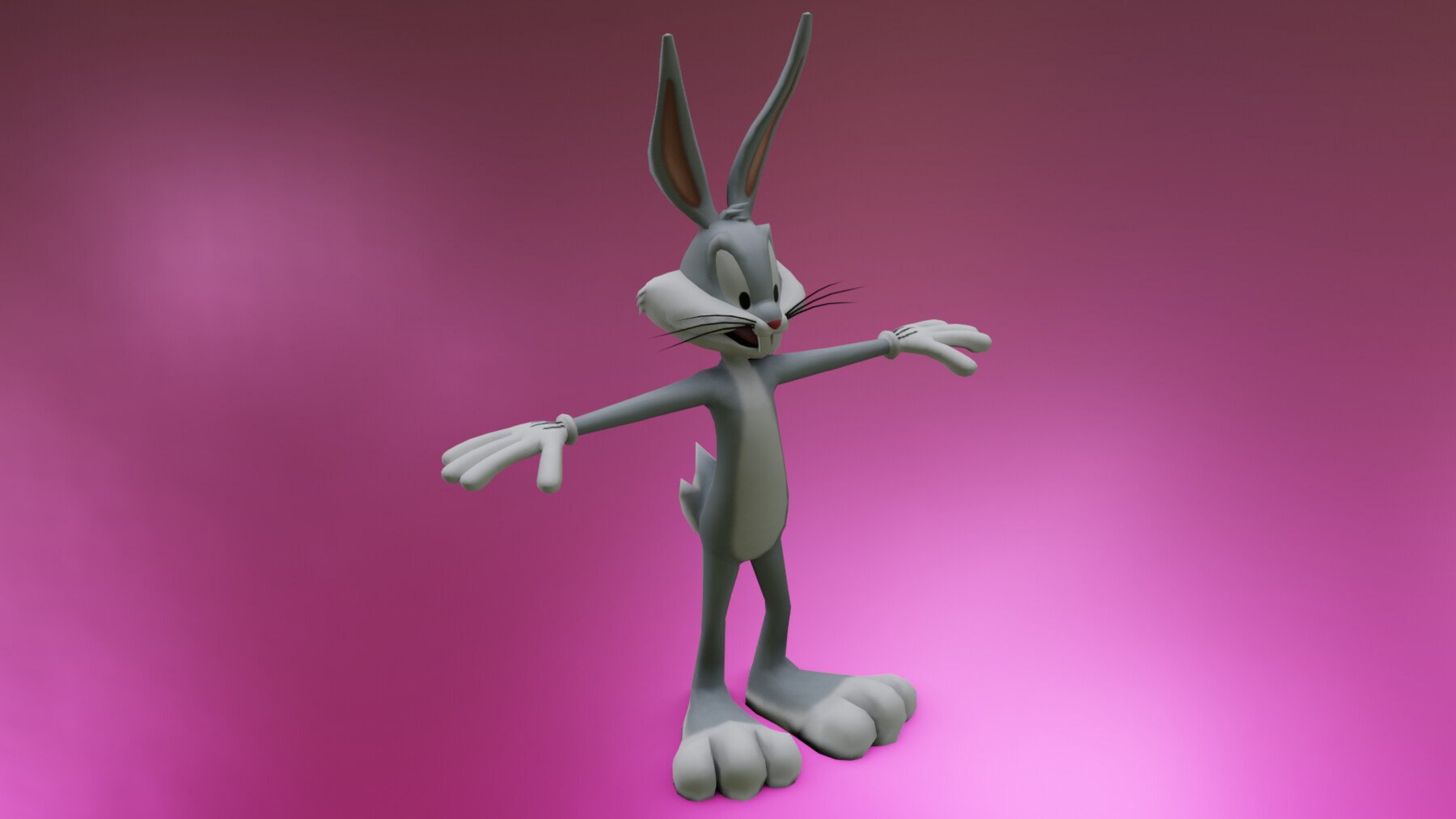 ArtStation - BUGS BUNNY CARTOON LOW POLY | Resources