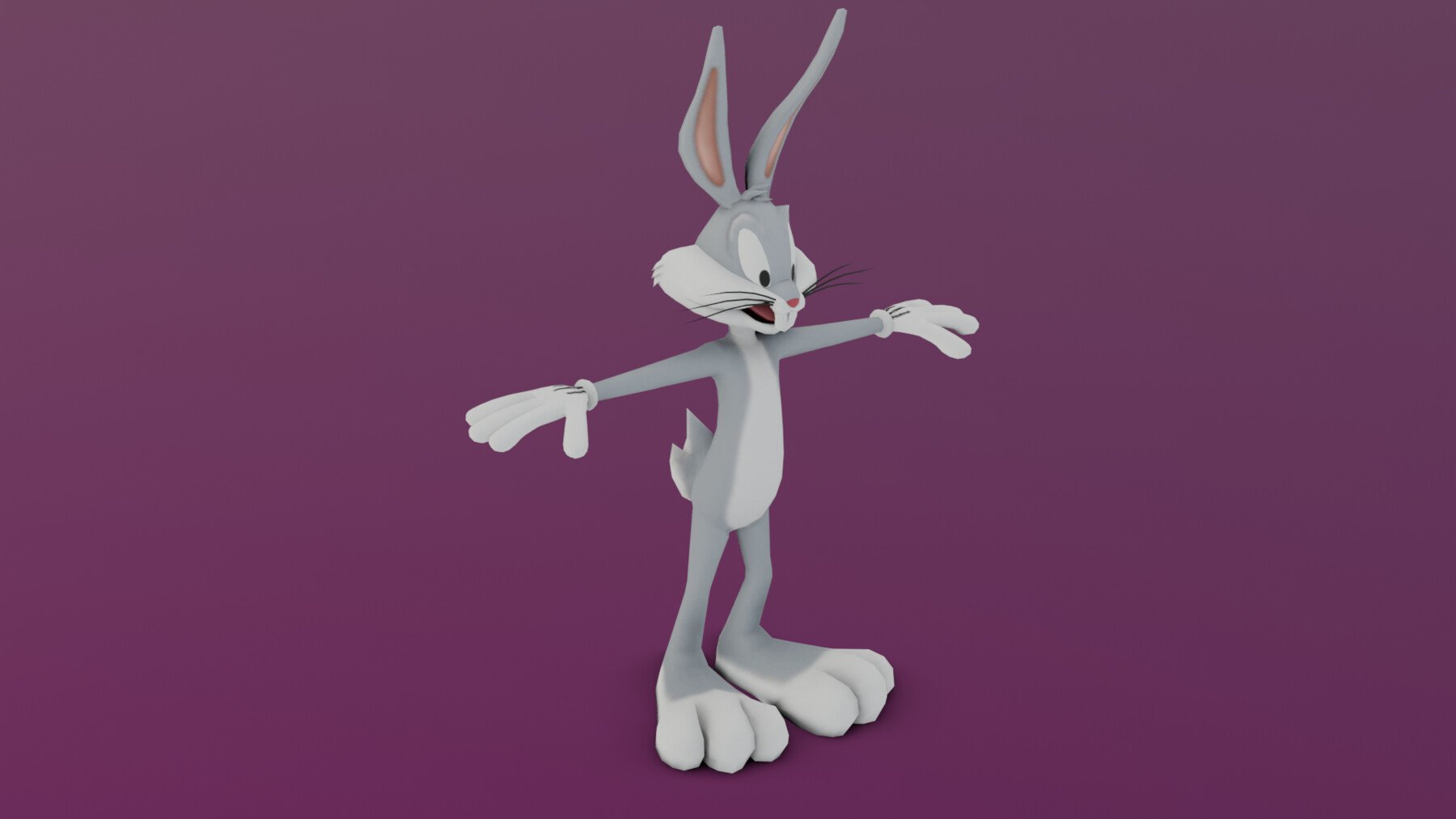 ArtStation - BUGS BUNNY CARTOON LOW POLY | Resources