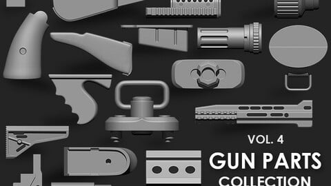 Gun Parts IMM Brush Pack 20 in One Vol. 4