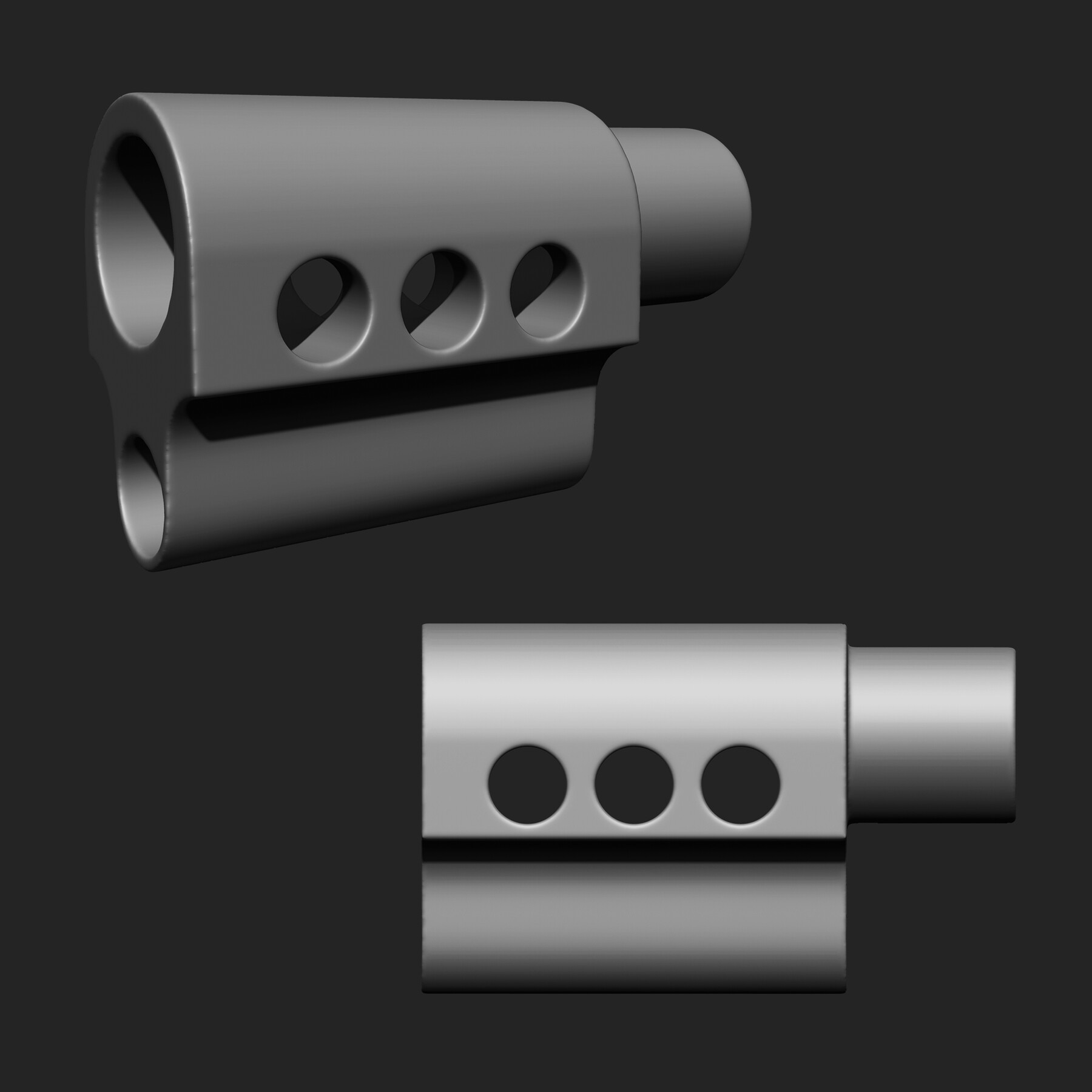 ArtStation Gun Parts IMM Brush Pack 20 in One Vol. 4 Brushes