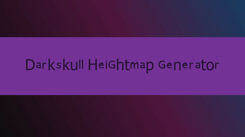 Darkskull Heightmap Generator