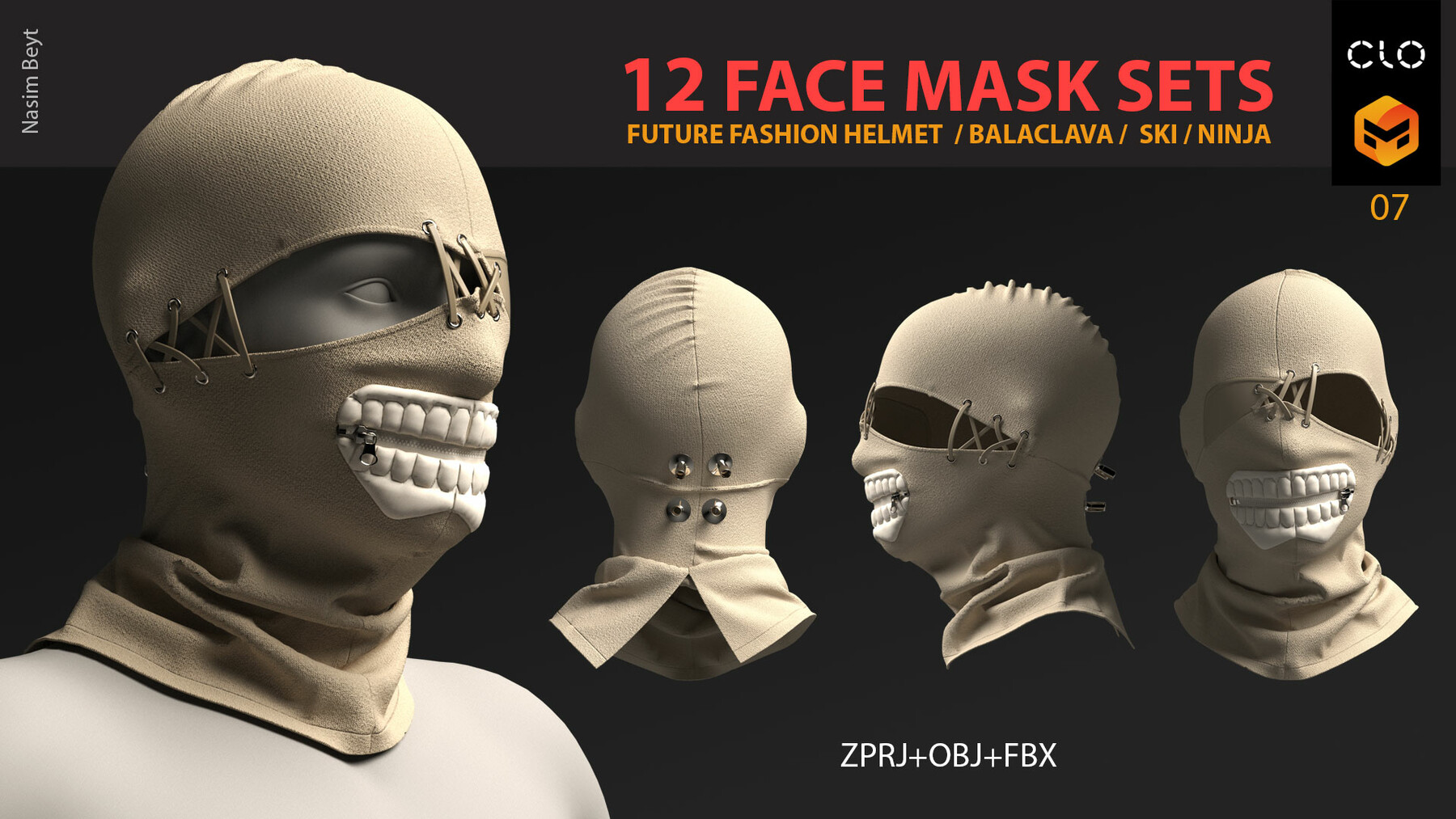 Designer Ski Face Masks