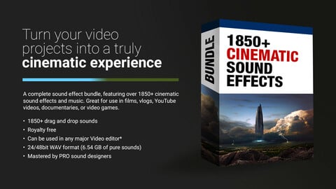 1850+ Cinematic Sound Effects