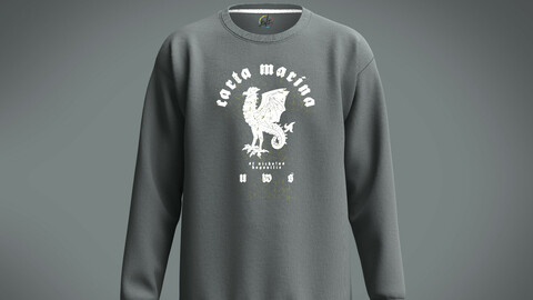 Men's Sweatshirt-Larta Marina