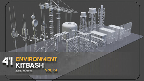 41+environment kitbash vol 04