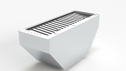 Concealed Range Hood Pf Ivum752x ilve 3D Model