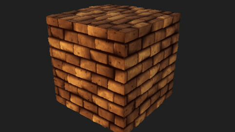 Stylized Brick Material