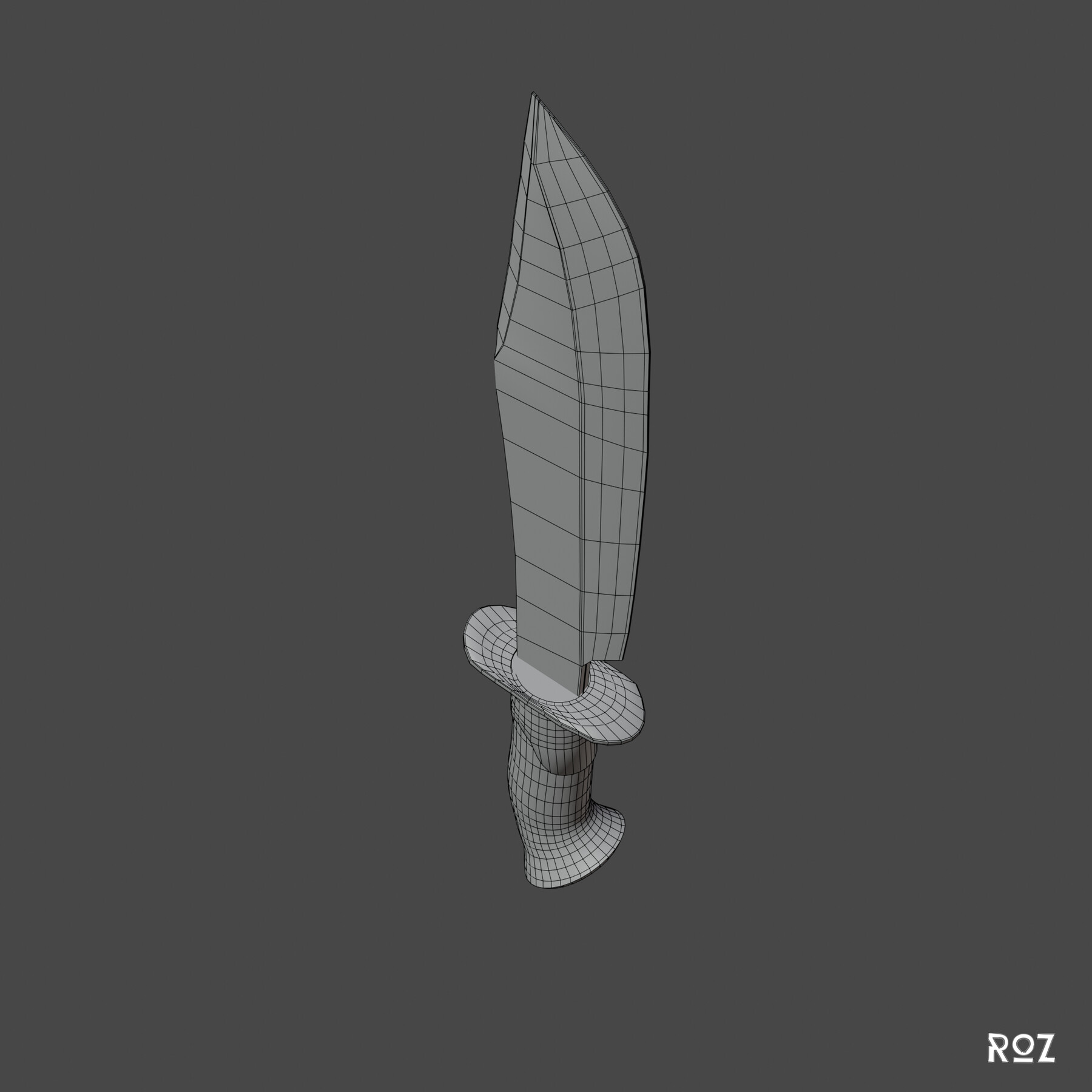 ArtStation - Bowie Knife and Scabbard