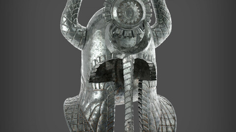 Thulsa Doom Helmet - Highpoly sculpt