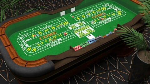 Casino Dice Table