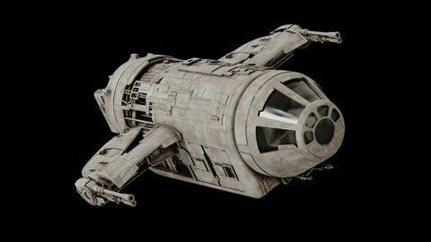 Rebel attack shuttle "Cargowisp" - Star Wars