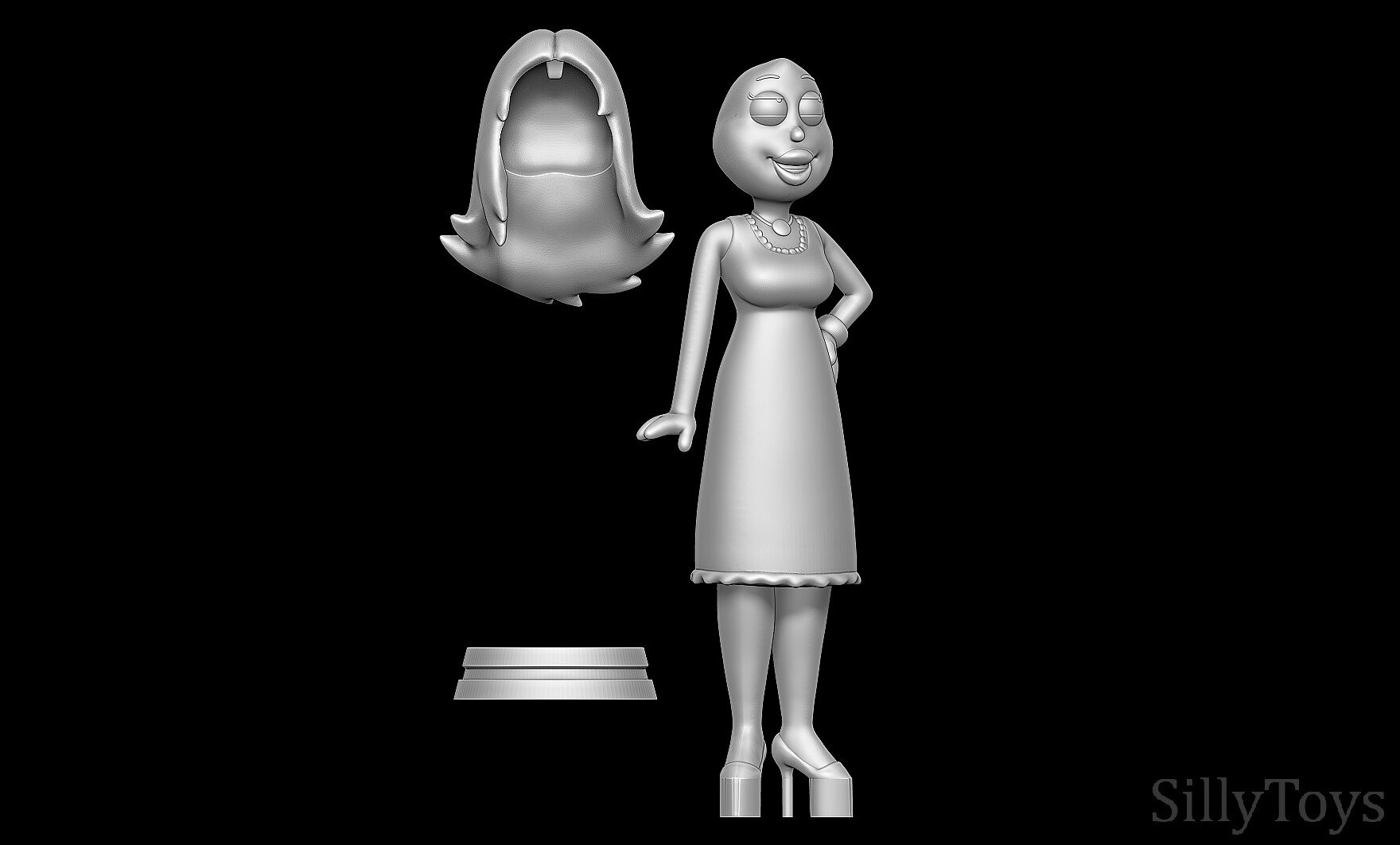 ArtStation - Francine Smith - American Dad 3D print model | Resources