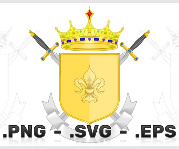 ArtStation Medieval Coat Of Arms Vector Design Artworks