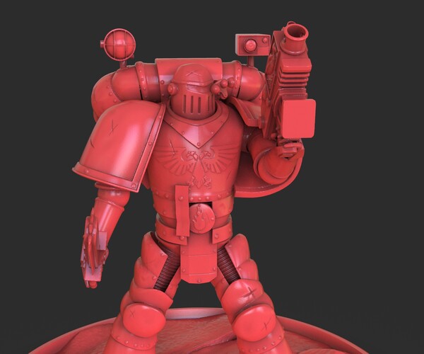 ArtStation Space Marine Armor Resources