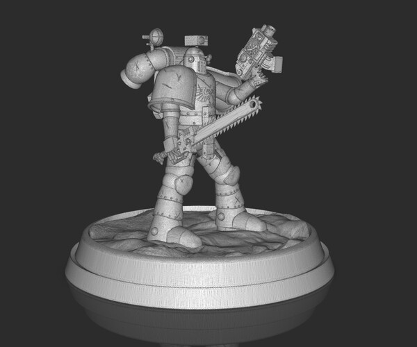 ArtStation Space Marine Armor Resources