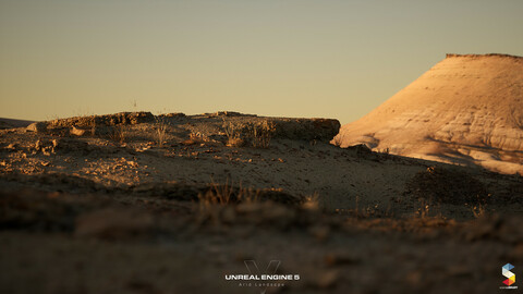 Arid Landscape (UE5 NANITE)
