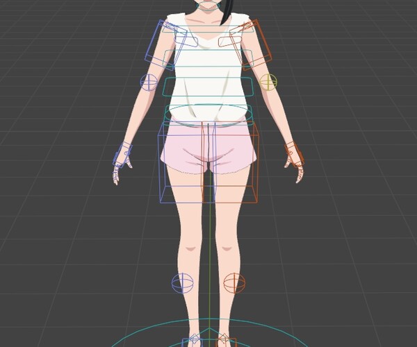 ArtStation - Anime Girl | Game Assets