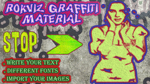 Graffiti Material ( Text And Image )