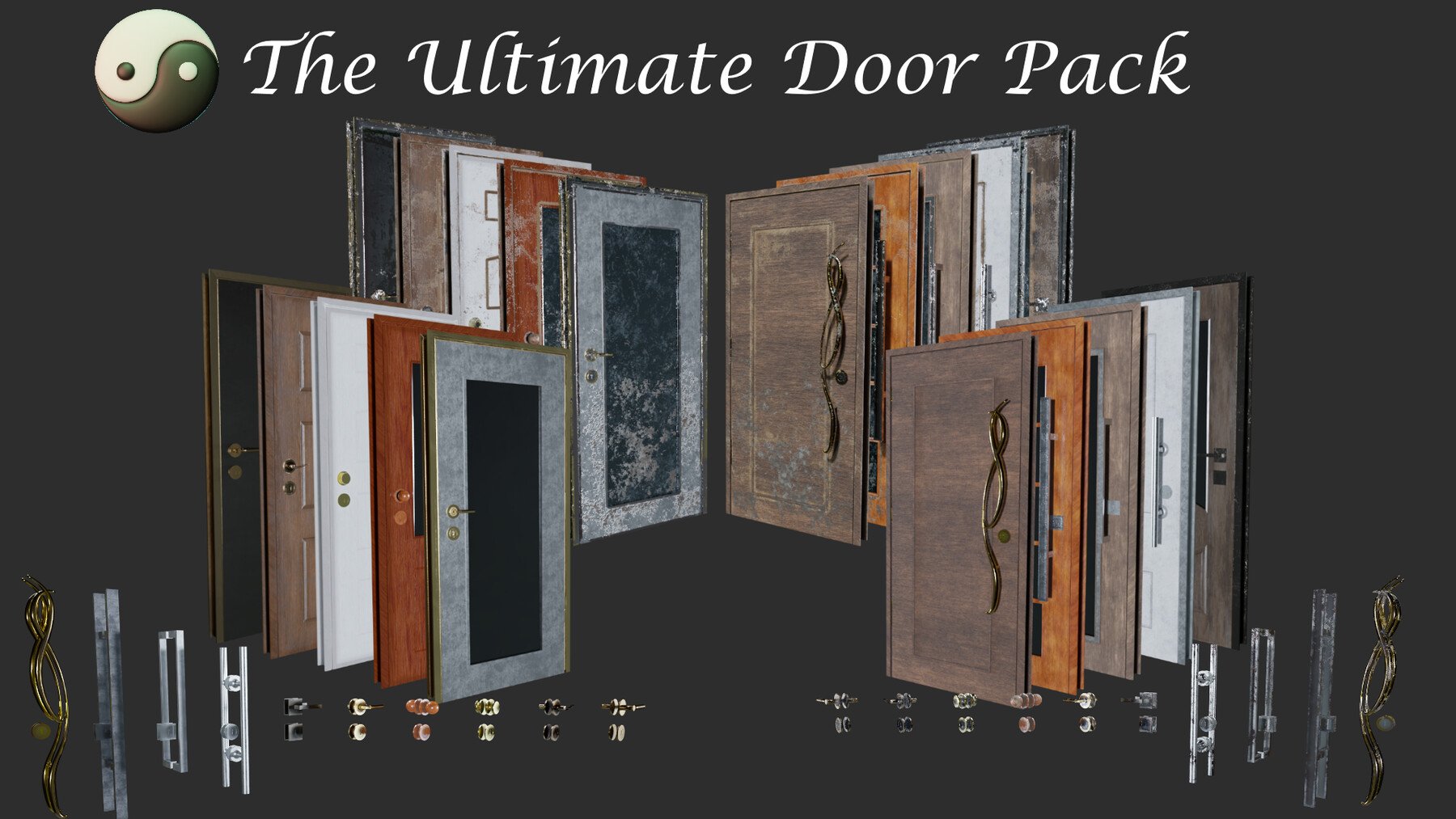 ArtStation - The Ultimate Door Pack | Game Assets