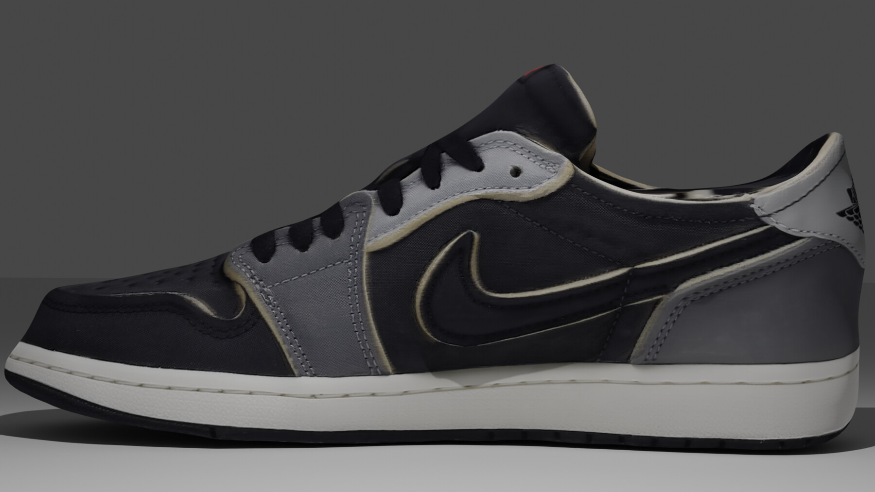 jordan 1 low black smoke grey