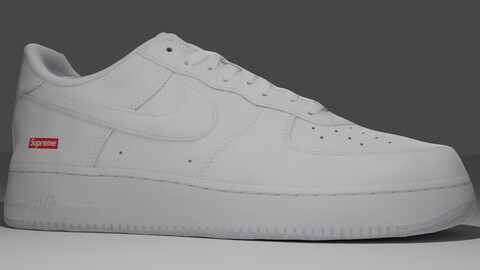 Nike Air Force 1 Low Supreme White