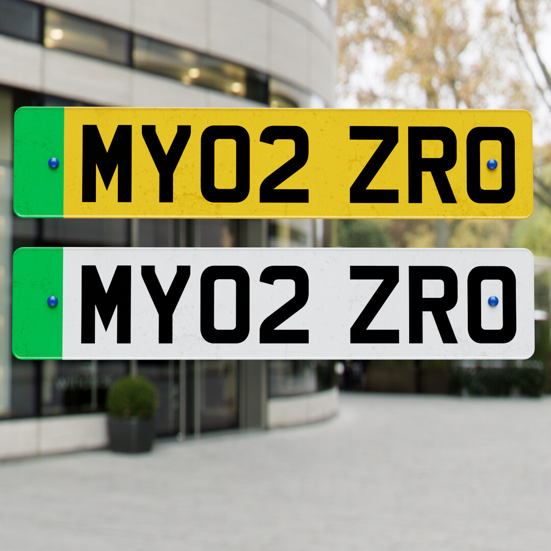 ArtStation UK Number Plate GENERATOR (Real World Details) Resources