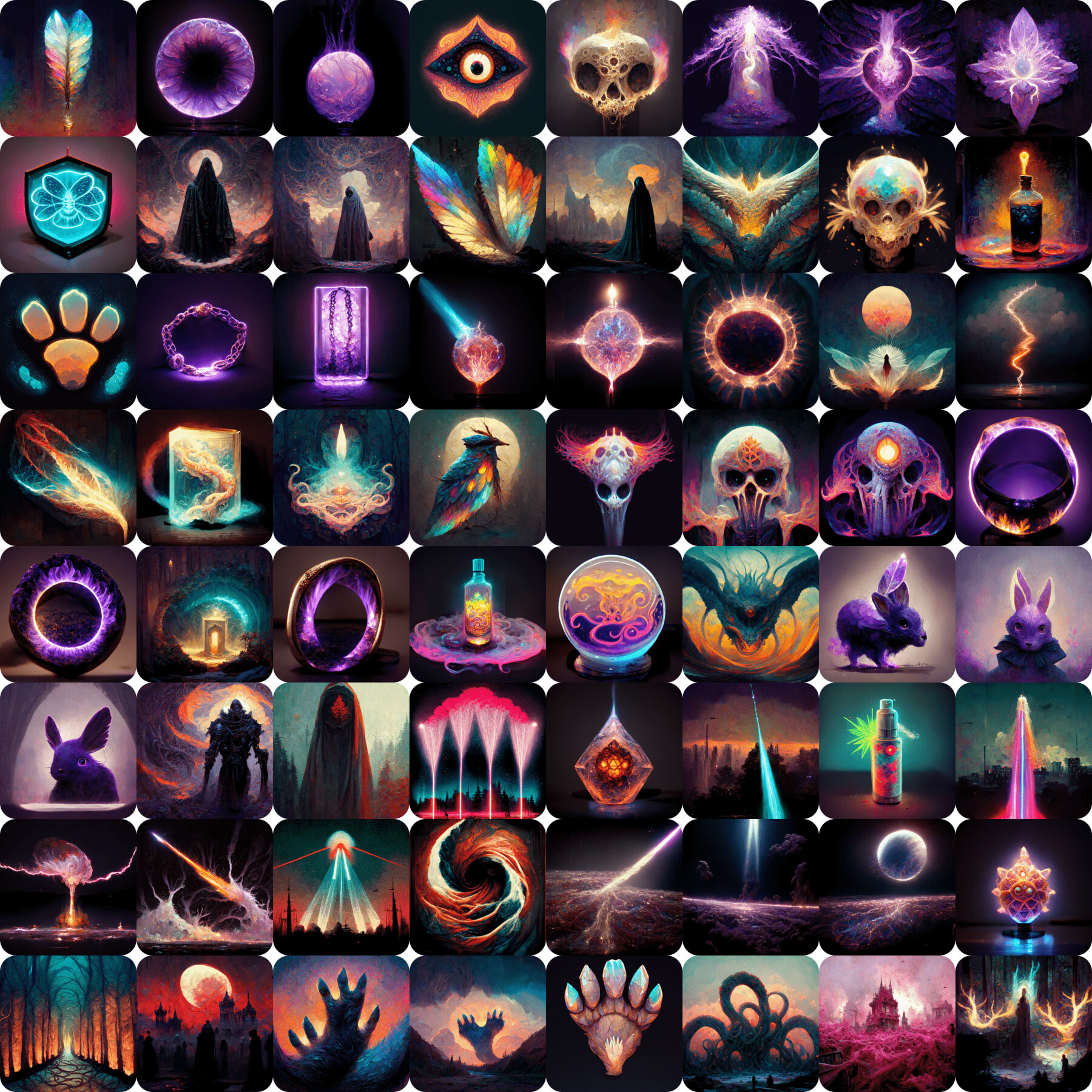 ArtStation - Sci-Fi Ability Icons 04, Game Assets in 2023