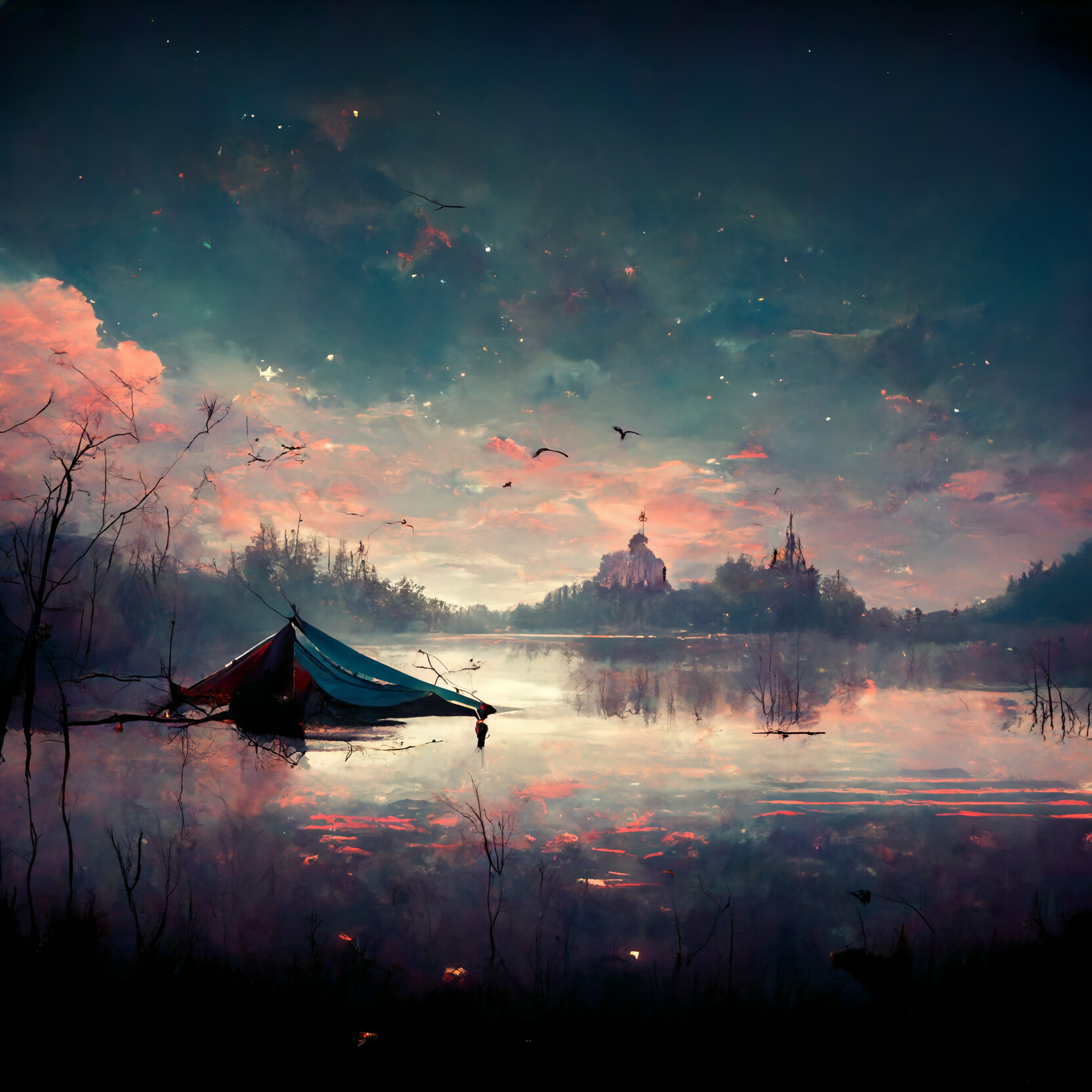 ArtStation - Sleeping place and peaceful | Artworks