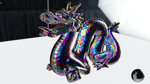 Blender Iridescence Material (URP+ edition)