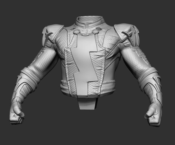 ArtStation - Shazam 3D Print STL file and OBJ file | Resources