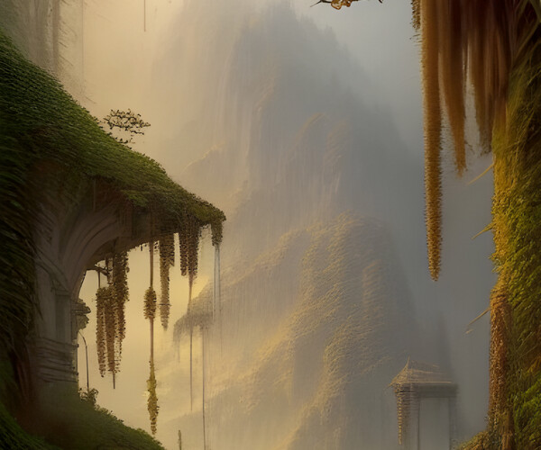 ArtStation Hanging Gardens Artworks