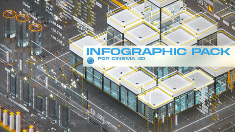 Infographic Pack for Ciname4D [C4D/Xpresso]