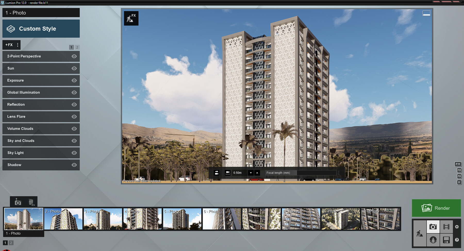 ArtStation Residential Building in Iraq Resources