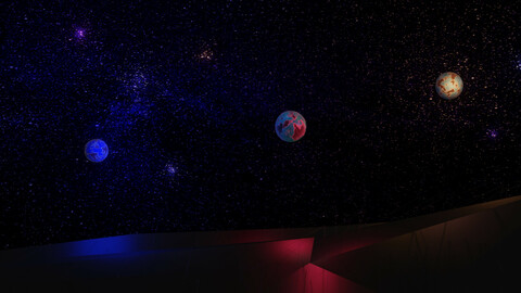 Space and Planets PC Background