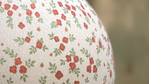 Free Substance SBSAR Floral Pattern Seamless