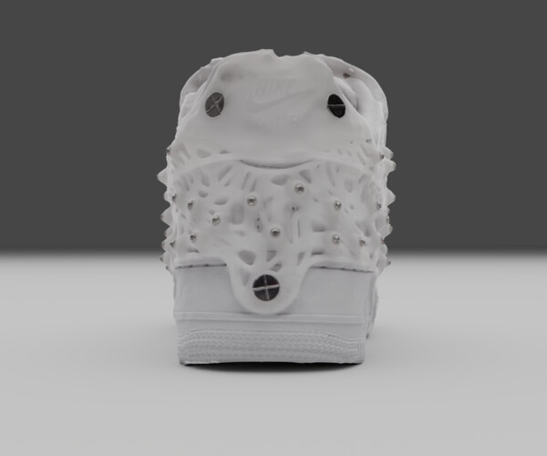 ArtStation - Nike Air Force 1 Low Swarovski Retroreflective Crystals ...