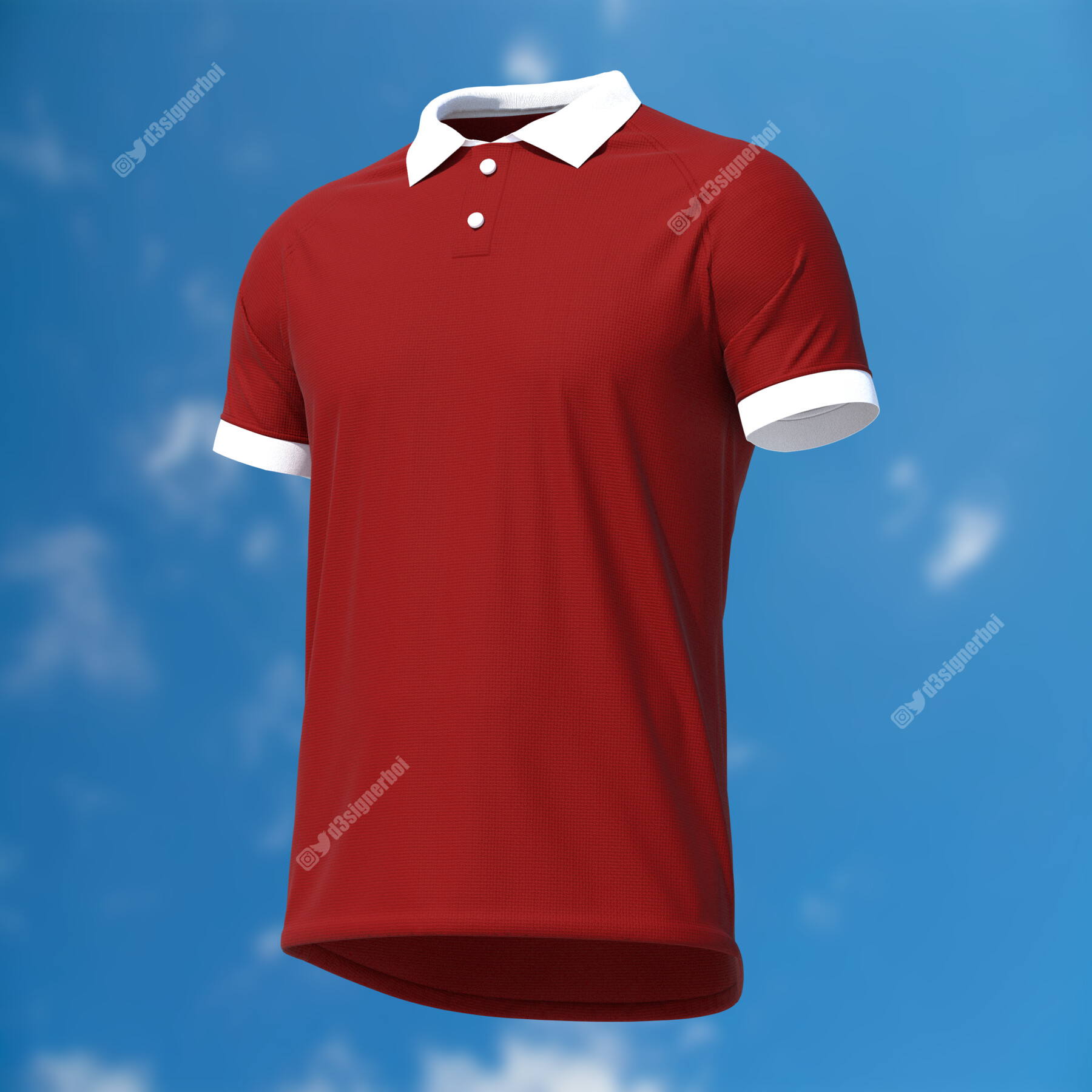 ArtStation - WS 1 - Football Shirt for CLO3D & Marvelous Designer