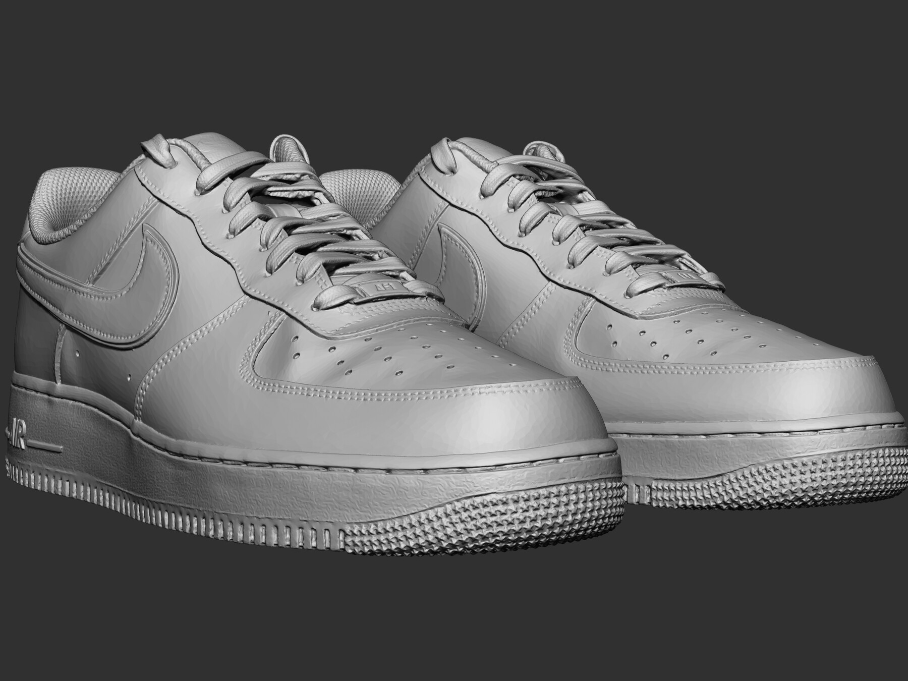 ArtStation - Nike Air Force 1 low 3D Print mesh footwear yeezy adidas ...