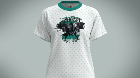 Ladies Tops-AOP