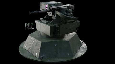 Remote control turret and Grenade Launcher